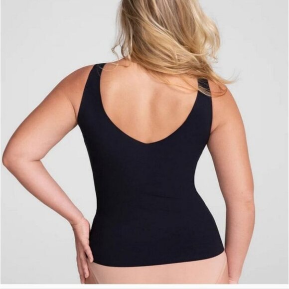 HONEYLOVE | Women's Liftwear Tank top Camisole Black Sz 1X - Picture 2 of 7